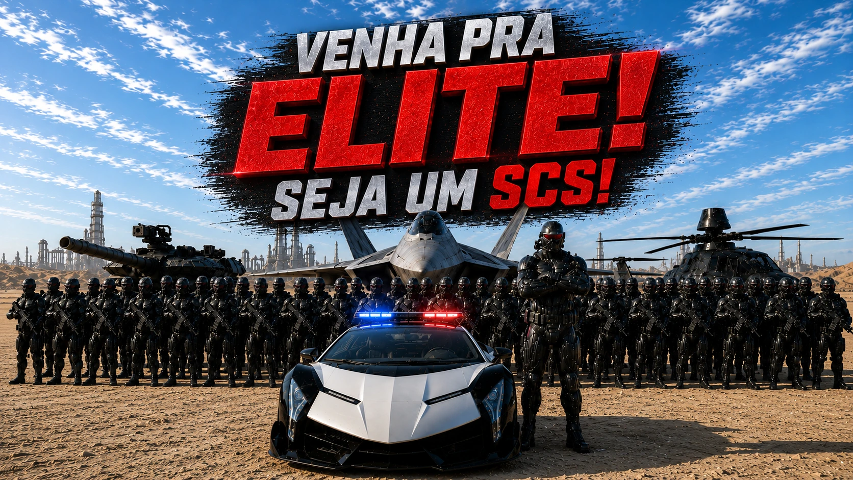 Seja um SCS! Inscreva-se!