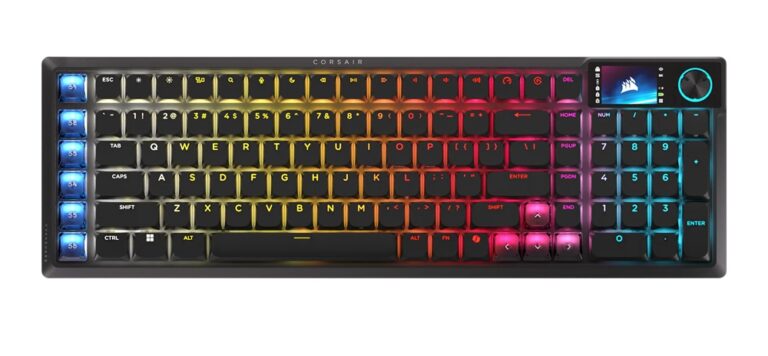 Novo teclado mecânico da Corsair