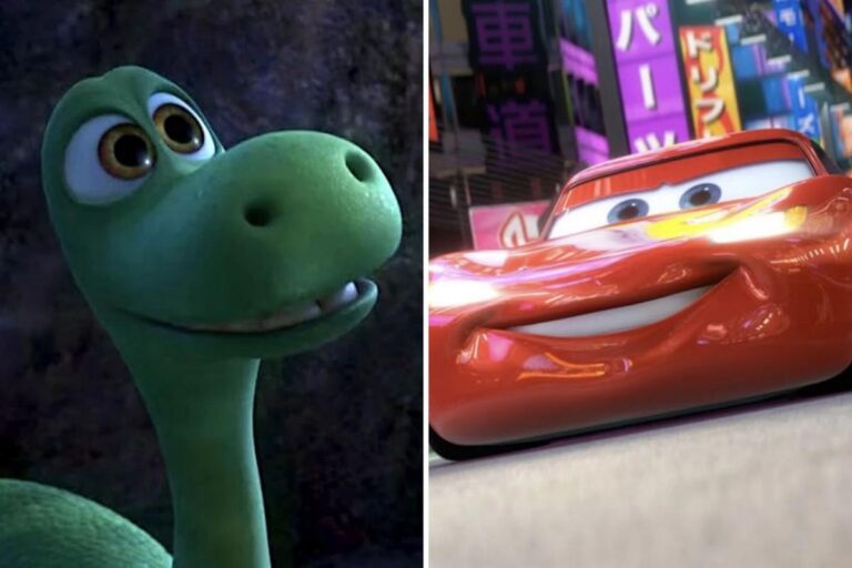 Os piores filmes da Pixar