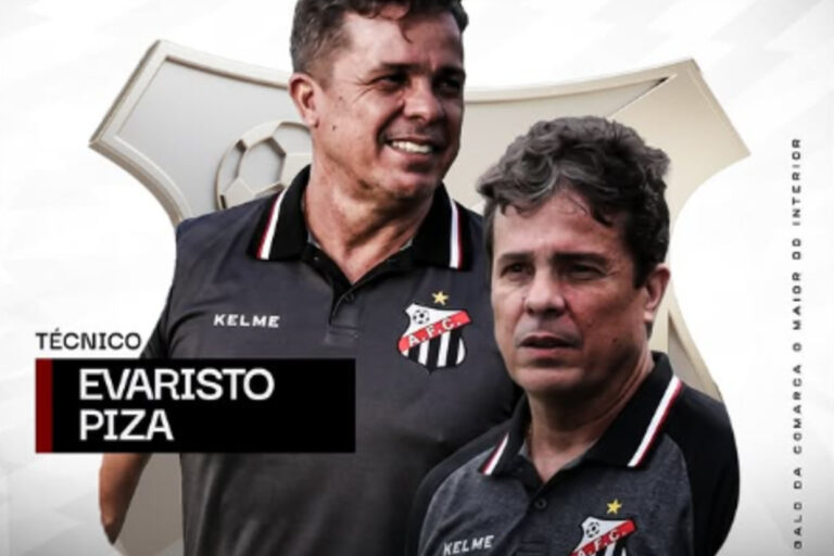 Anápolis anuncia Evaristo Piza como novo treinador