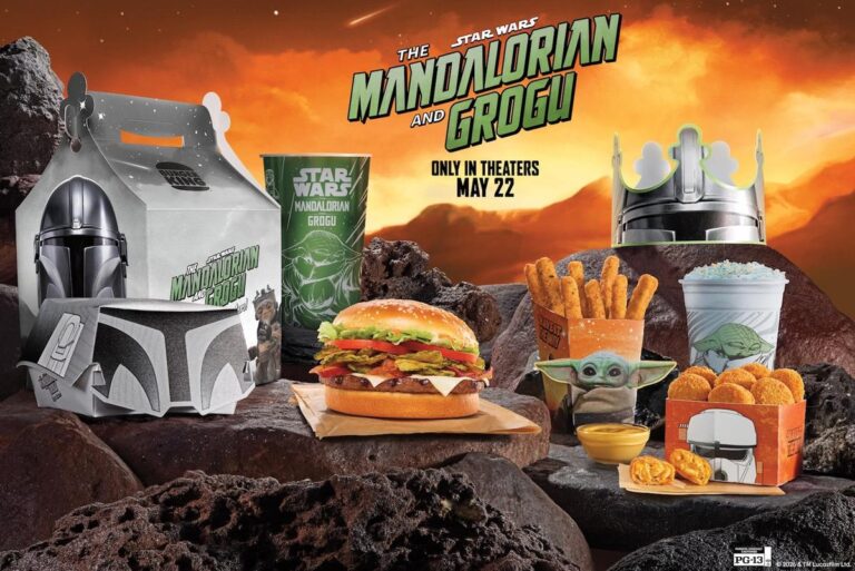Burger King anuncia novo menu ‘Mandalorian and Grogu’