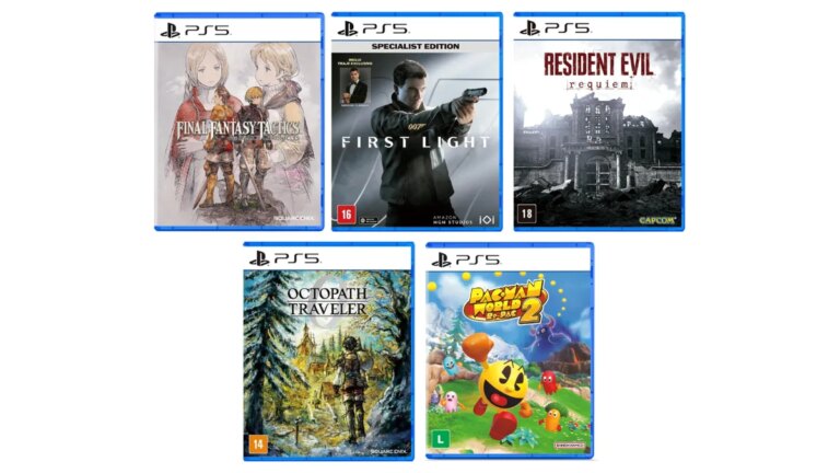 R$50 OFF! Jogos para PS5 ficam mais baratos em oferta exclusiva da Amazon