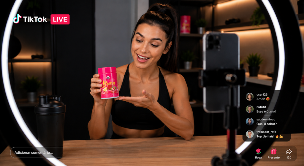 Tiktok: live commerce ganha força no brasil