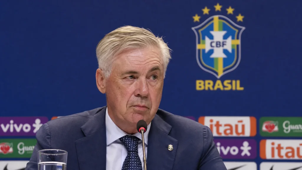 Ancelotti e a Seleção Brasileira: Neymar Fora do Amistoso e o Futuro da Busca Esportiva