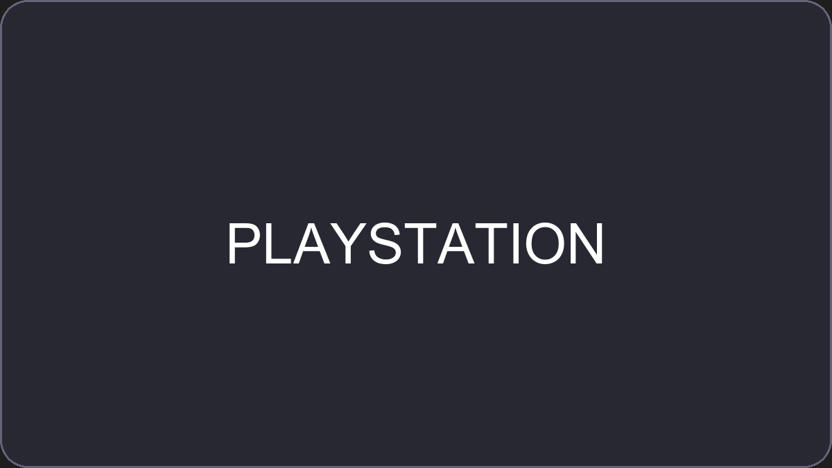 PLAYSTATION