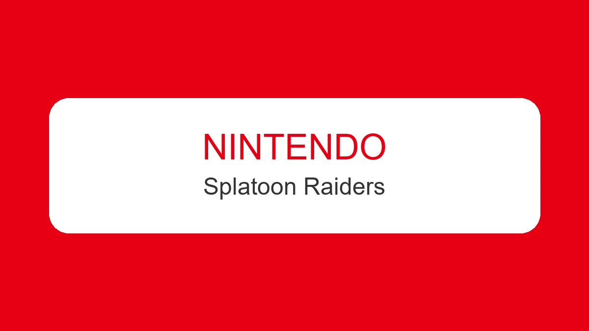 Badge Nintendo - Splatoon Raiders