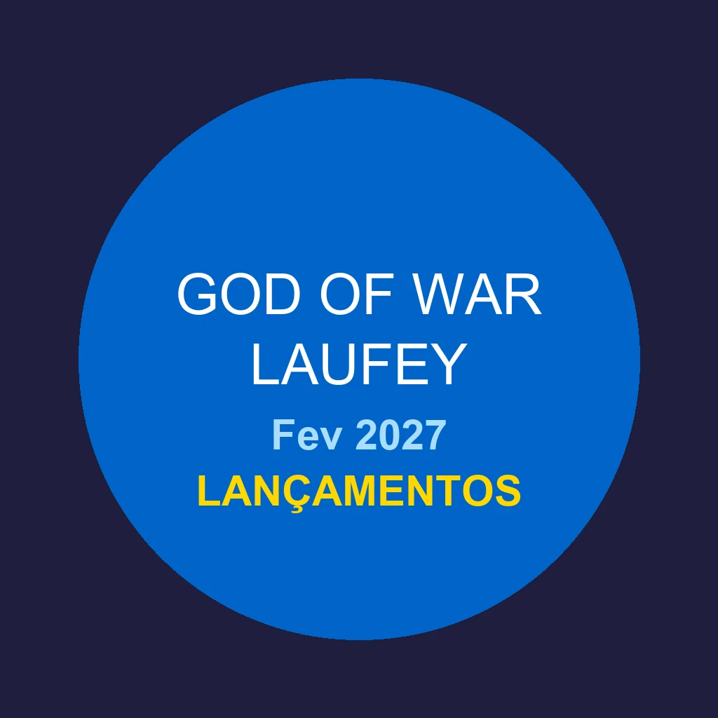 God of War Laufey Lançamentos PS5 Fevereiro 2027