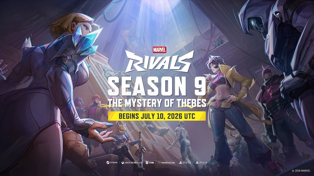 Marvel rivals na comic-con 2026: season 9, jubilee, mapa thebes e modo pve de ultron