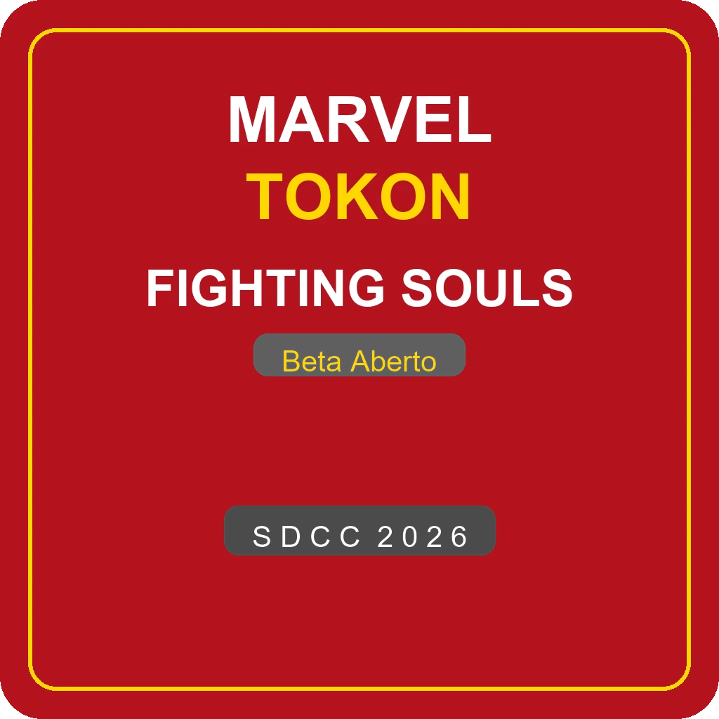 Marvel Tokon Fighting Souls SDCC 2026 Beta Aberto Lancamento Badge
