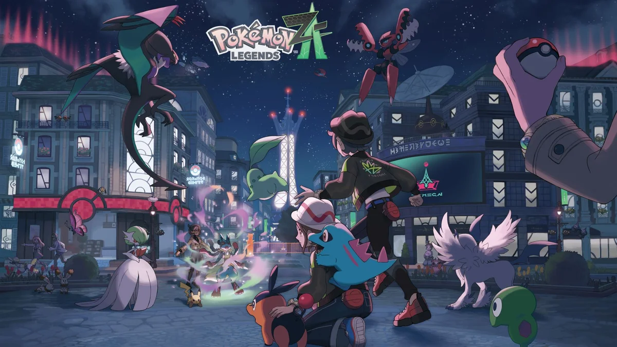 Pokemon legends z-a ganha mega garchomp z e nova dlc em atualizacao