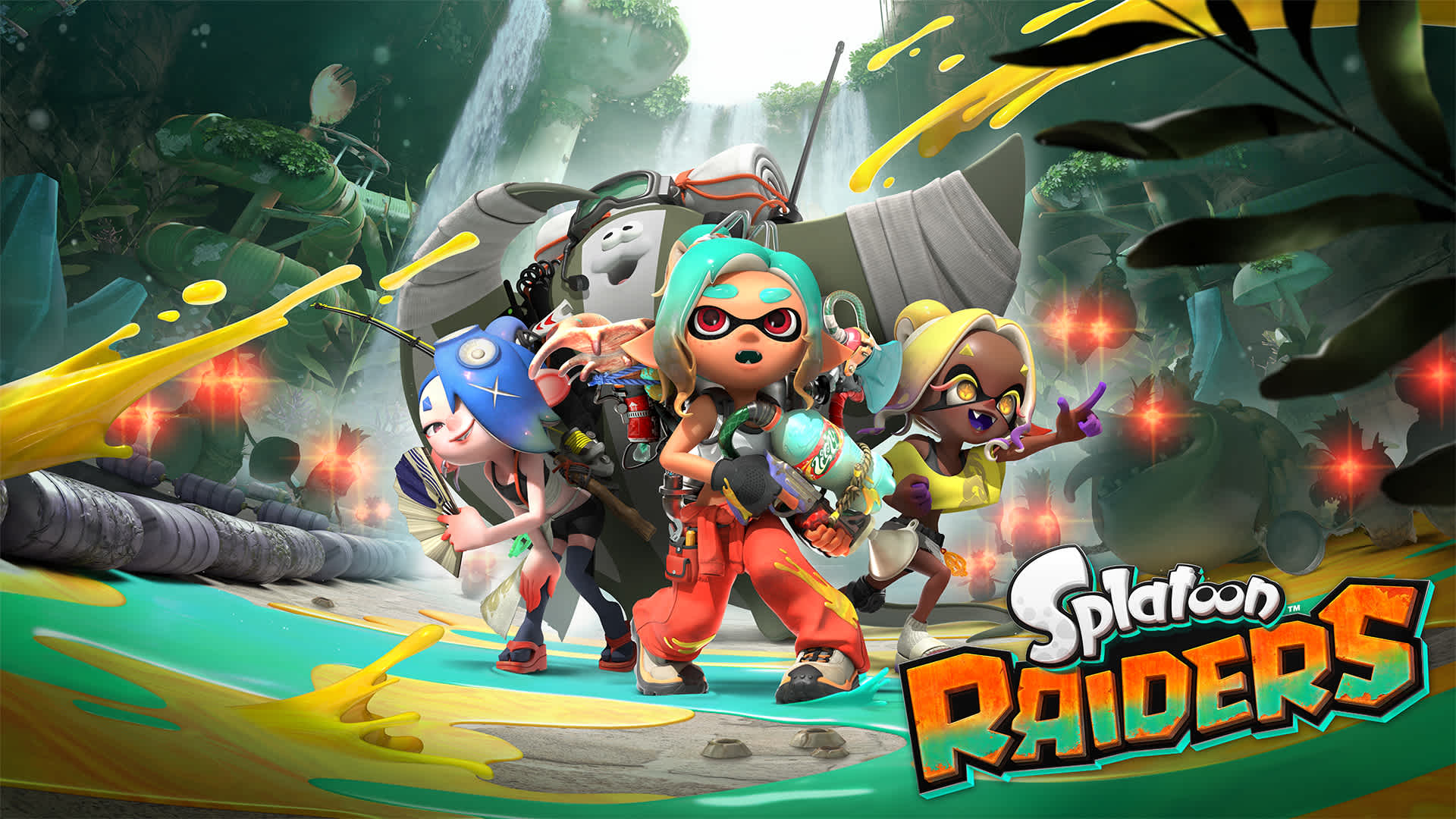 Splatoon raiders lançado exclusivamente para nintendo switch 2