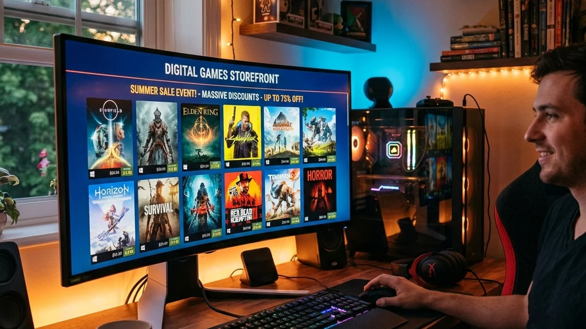 Steam summer sale de julho: dicas para economizar e encontrar jogos baratos