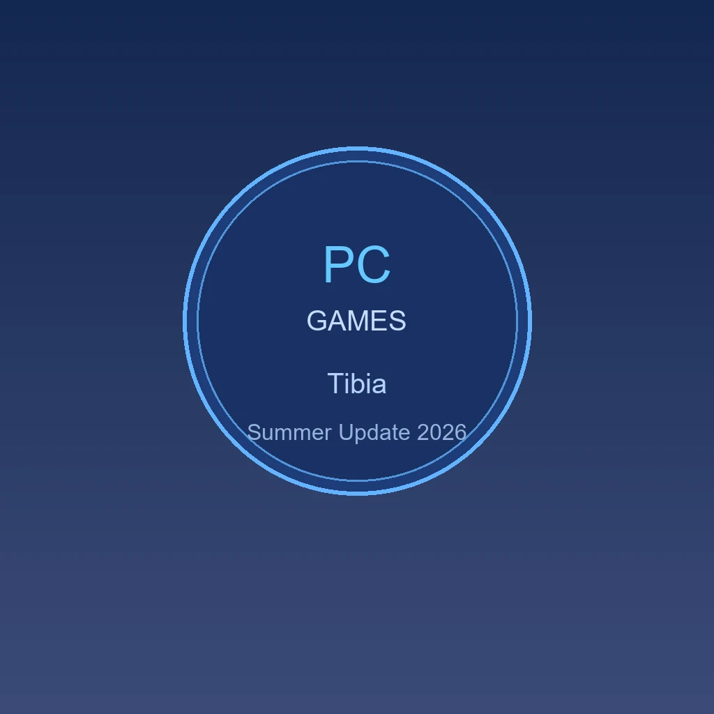 Badge PC Games - Tibia Summer Update 2026