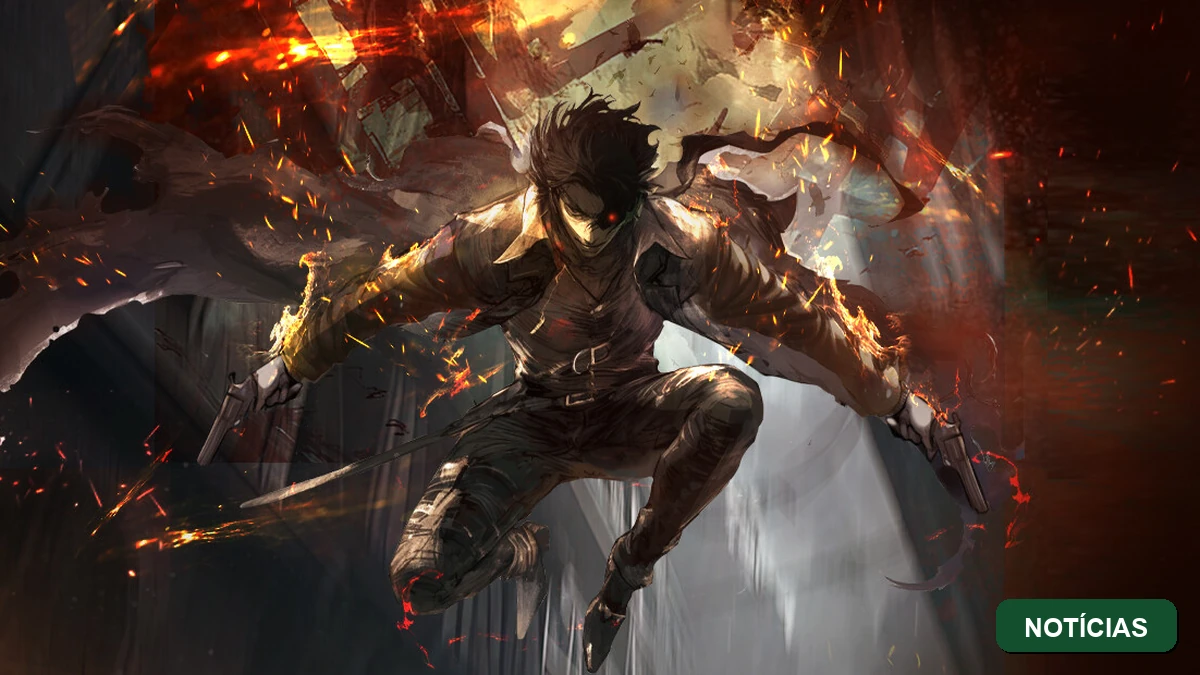 Arte oficial do remaster de Gunz the Duel, clássico de ação em terceira pessoa que voltou ao Steam em agosto de 2026