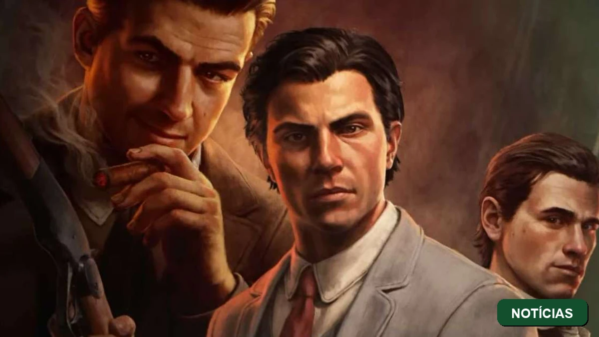 Badge da categoria Noticias com a arte oficial de Mafia: The Old Country sobre a expansao Man of Honor lancada em 14 de agosto de 2026