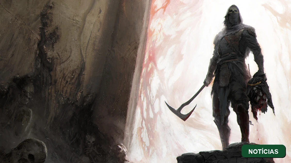 Arte oficial do jogo Mortal Shell II da Cold Symmetry, soulslike lançado em 20 de agosto de 2026 para PC, PlayStation 5 e Xbox Series X|S