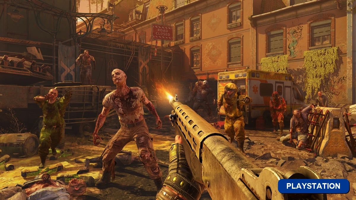 Imagem final com badge da categoria PlayStation sobre os jogos mensais do PS Plus de agosto de 2026 com Dying Light 2 Stay Human Reloaded Edition, Big Walk e Signalis disponíveis para resgate até 31 de agosto