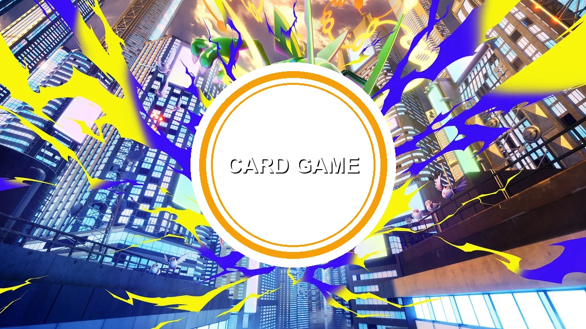 Key art oficial da expansão Ruler of the Skies do Pokémon TCG Pocket com o Mega Rayquaza ex em destaque