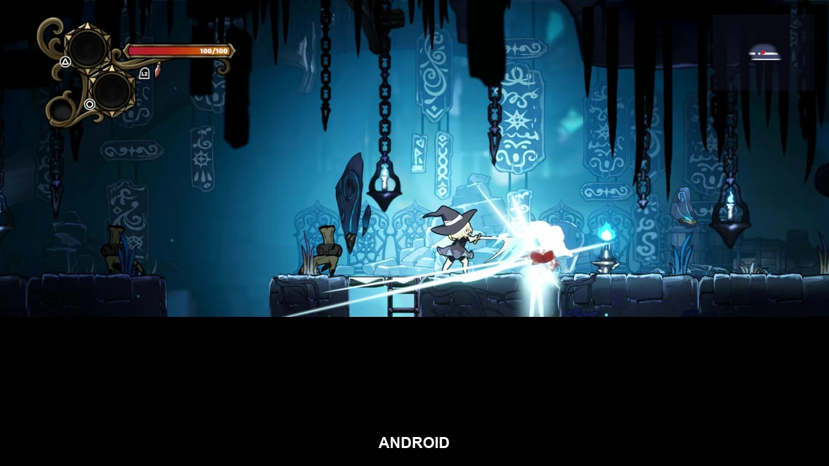 Banner da categoria Android sobre arte do jogo Never Grave: The Witch and The Curse