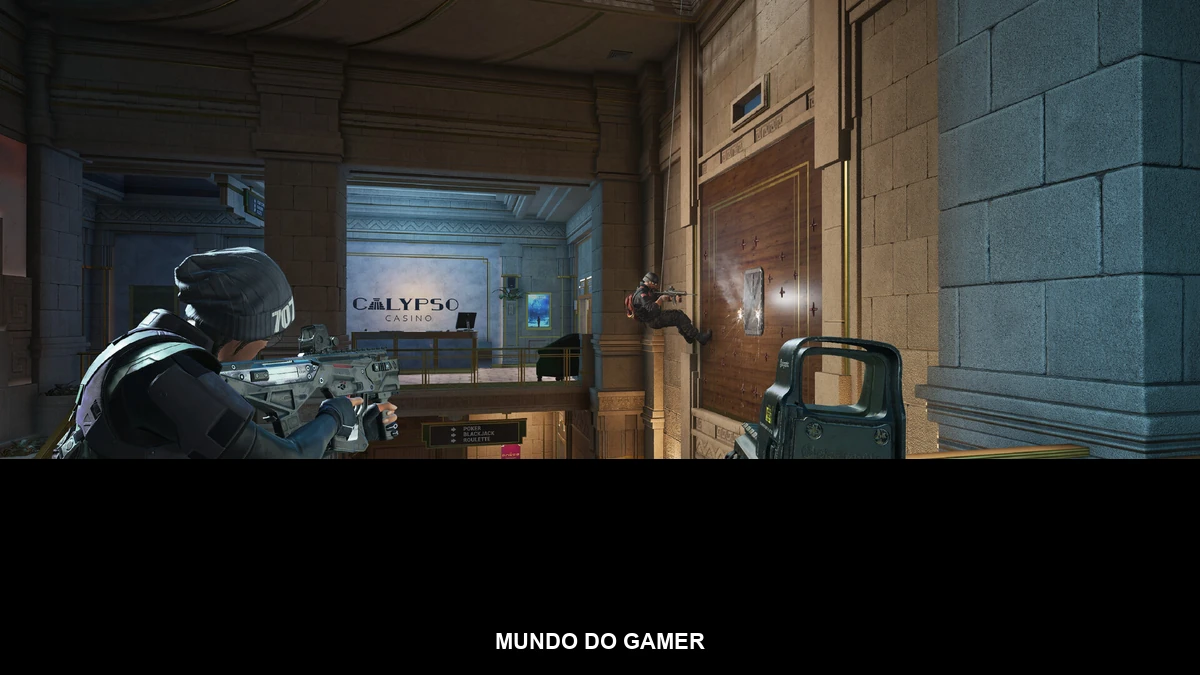 Banner da categoria Mundo do Gamer sobre screenshot de Rainbow Six Siege