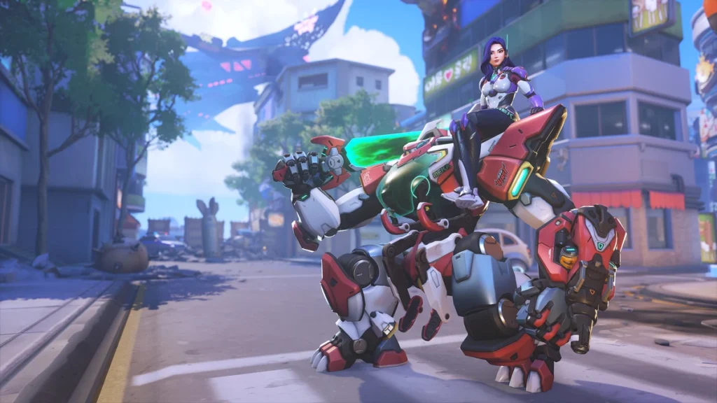 Overwatch temporada 4: heróis de busan chega com a nova tanque d.mon, passe reformulado e ranque esmeralda