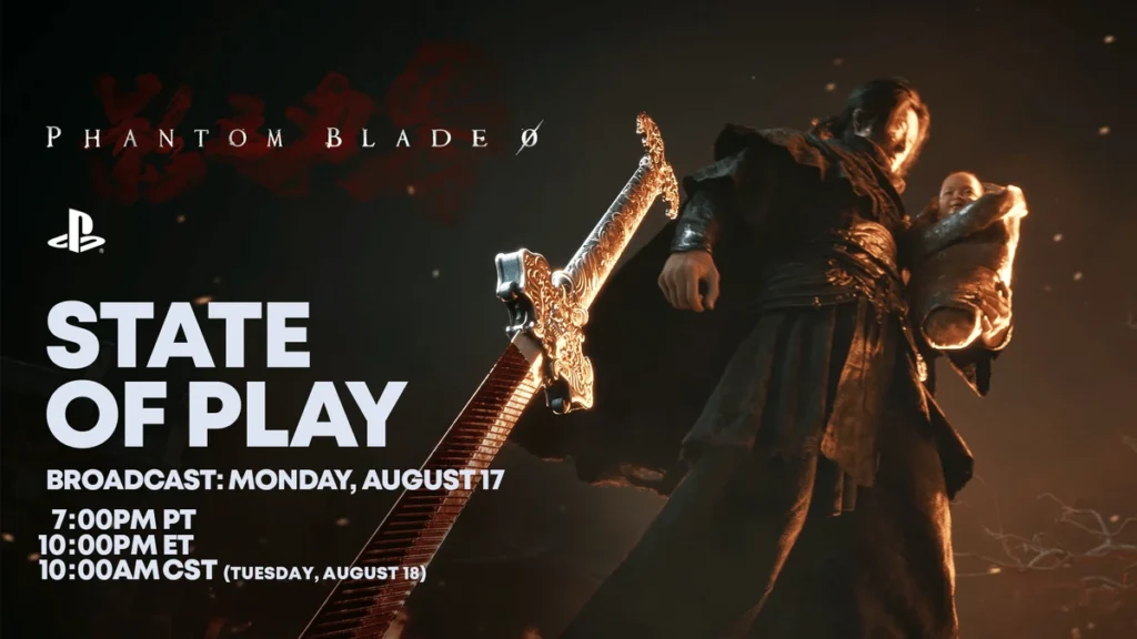 Phantom blade zero ganha state of play exclusivo em 17 de agosto e pré-venda no ps5