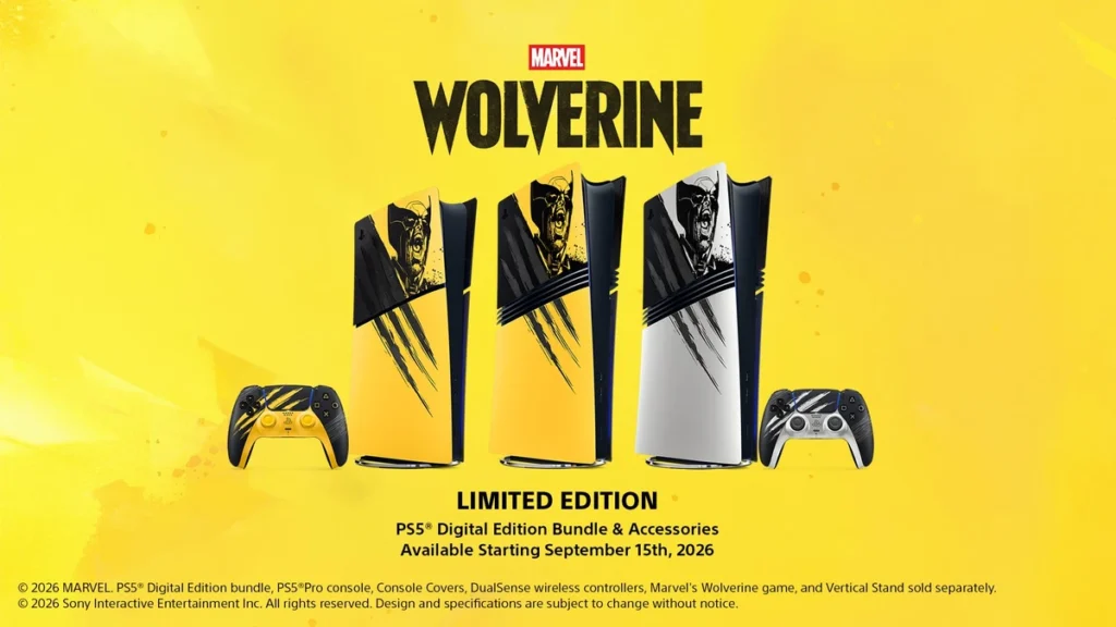 Ps5 battle yellow de marvel’s wolverine é revelado; reservas abrem em 19 de agosto